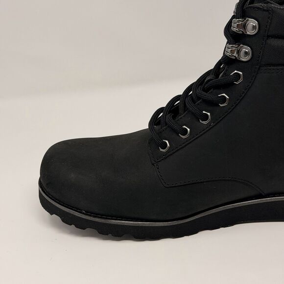 UGG Maddock Waterproof Leather Lace Up Boots Black Men’s 10 EU 43 STORE MODEL